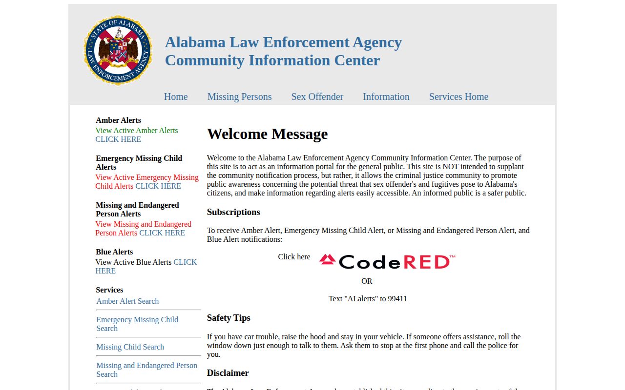 Franklin County released inmate mugshots ALEA registry search channel